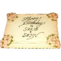 Send Chocolate square shape cake by Swiss Cake to Dhaka in Bangladesh