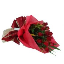 12 Red Roses Bouquet