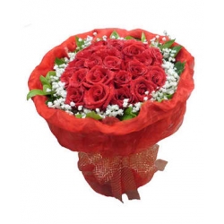 24 Red Roses Bouquet