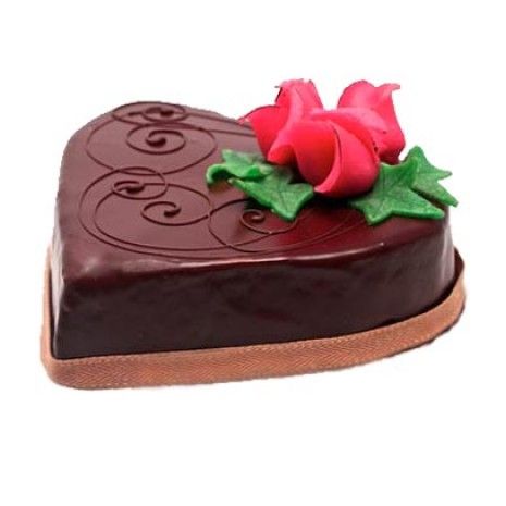 Send 2.2 Pounds Chocolate Heart Shape Cake by Swiss Cake to Dhaka in Bangladesh