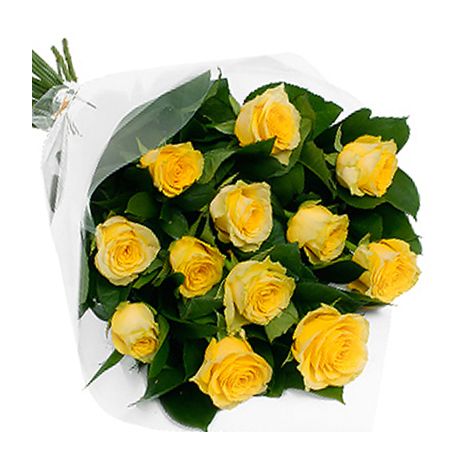 Send 24 Yellow Romantic Roses to Dhaka