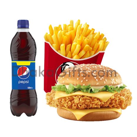 Zinger Burger Combo-KFC