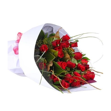 12 Red Roses Bouquet