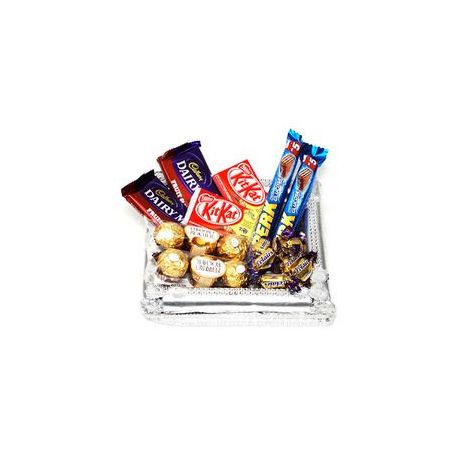 Send Chocolates Lovers Basket to Dhaka