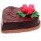 Send 2.2 Pounds Chocolate Heart Shape Cake by Swiss Cake to Dhaka in Bangladesh