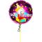 Send 1 piece round shape mylar Birthday balloon to Dhaka in Bangladesh