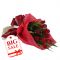Send 12 Red Roses Bouquet to Bangladesh